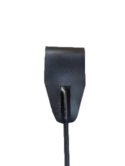 Rouge leather riding crop