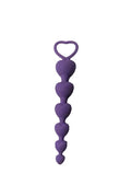 Heart anal beads