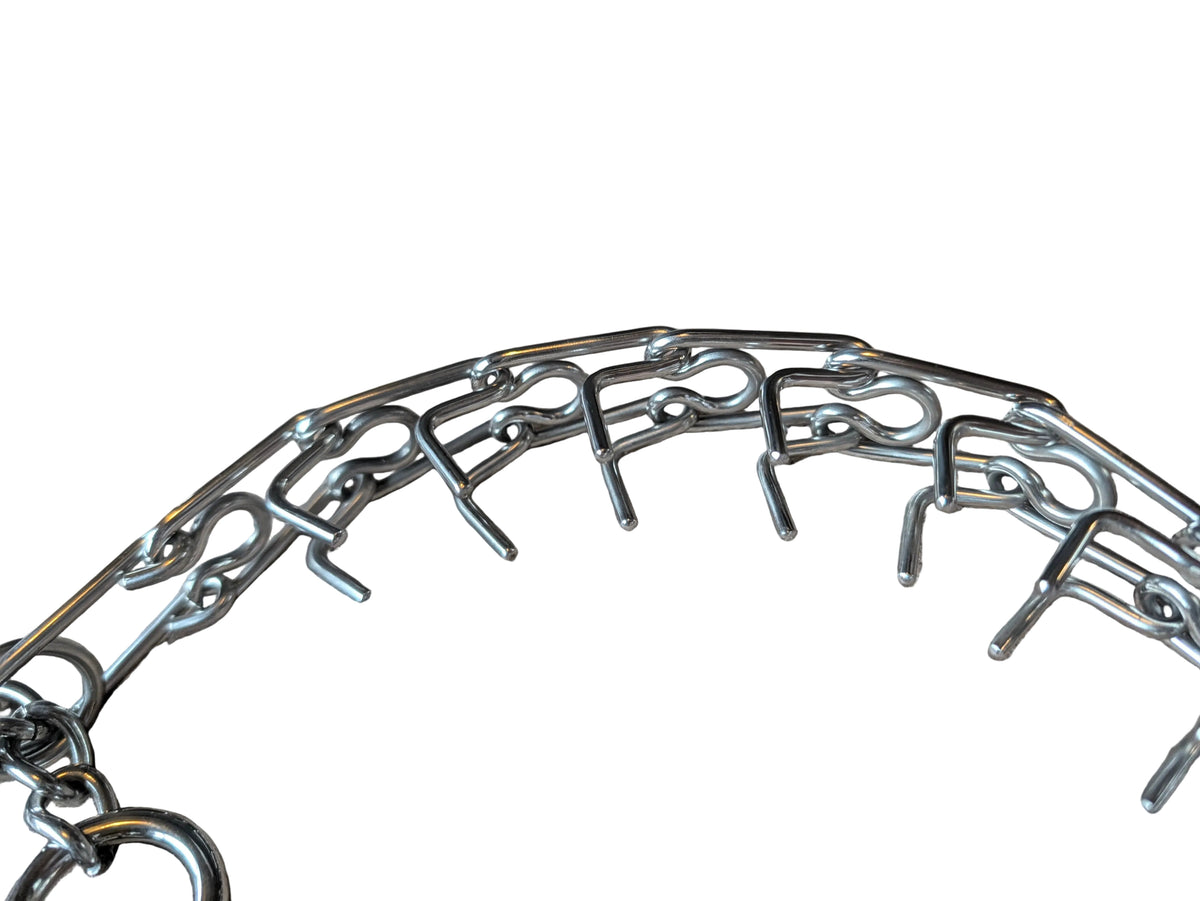 Stainless Steel Prong Collar – Adjustable BDSM Training Collar