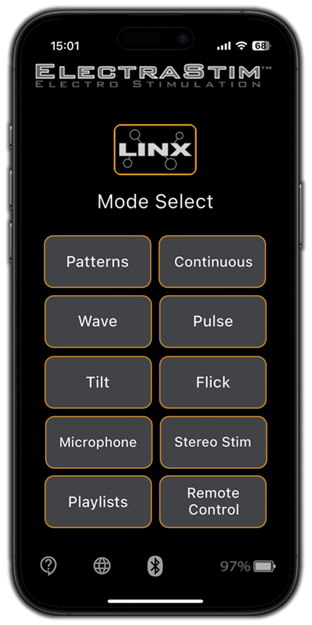 ElectraStim LINX App-Controlled Electro Stimulator EM220