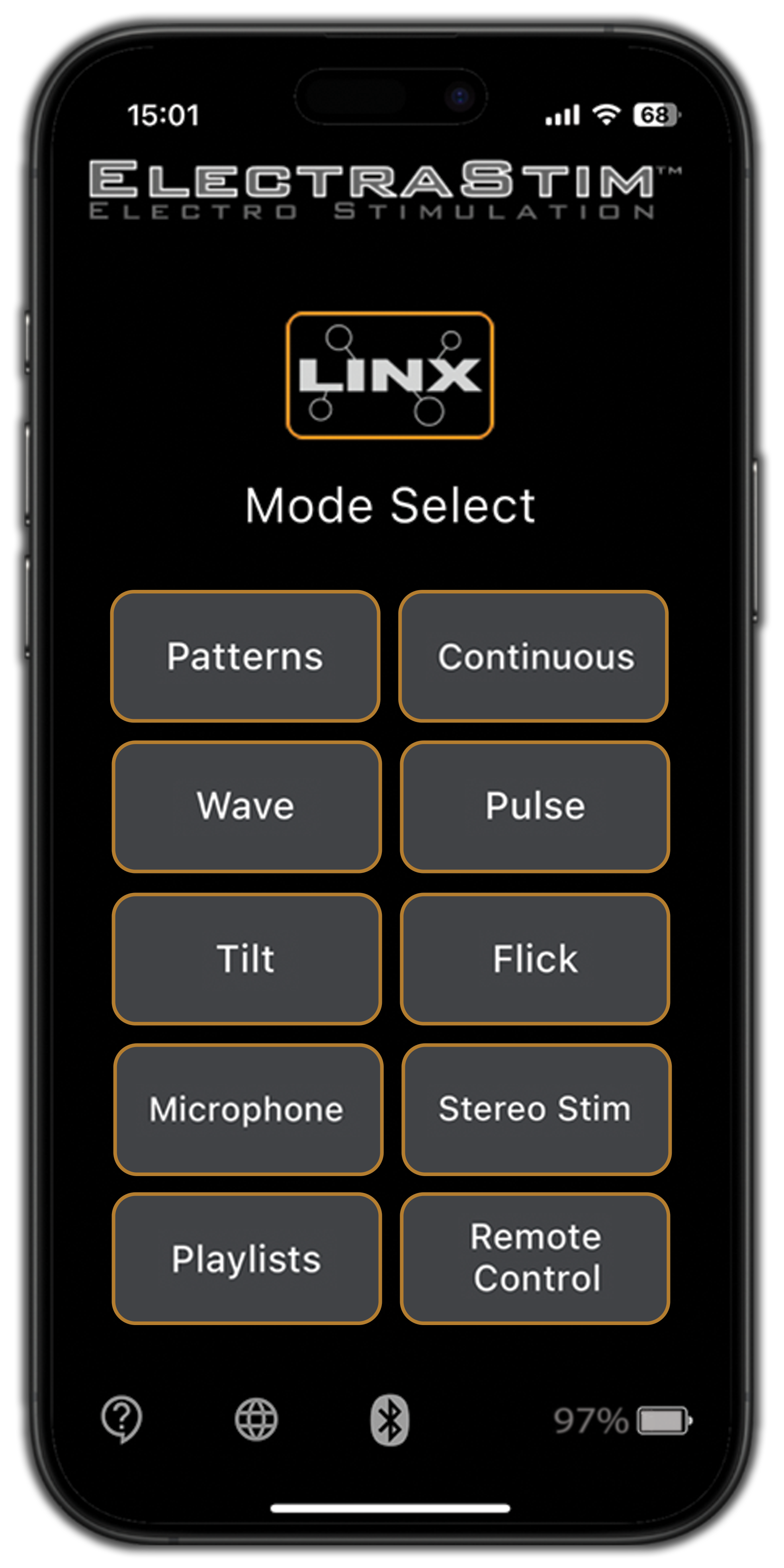 ElectraStim LINX App-Controlled Electro Stimulator EM220