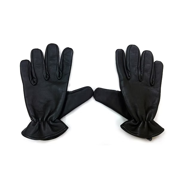 Rouge leather vampire gloves
