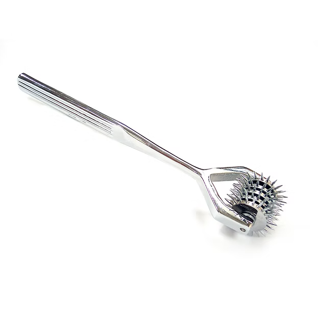 Rouge stainless steel five pin wheel