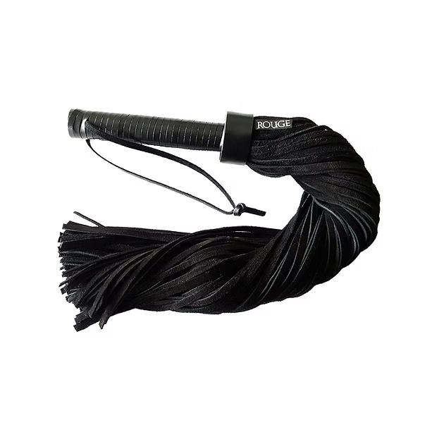 Rouge Leather Handle, Suede Flogger