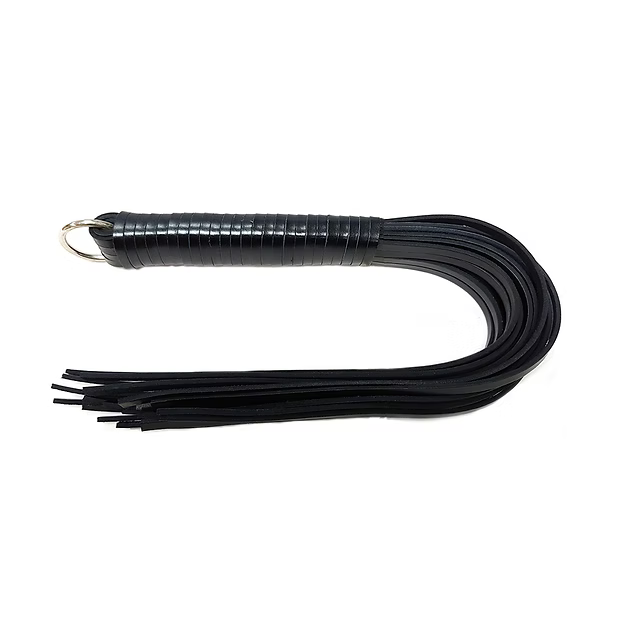 Rouge Leather Spiral Flogger