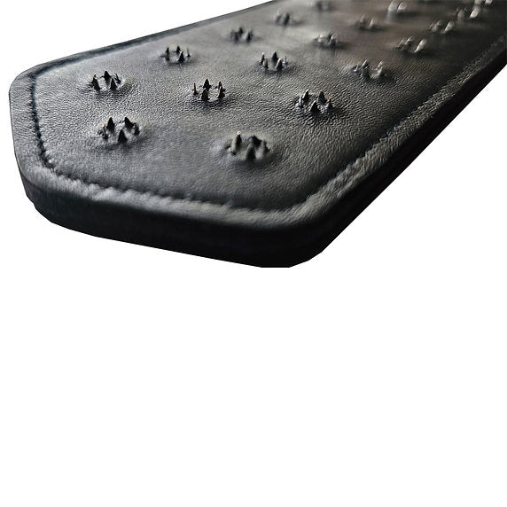 Rouge leather vampire paddle (pinprick)