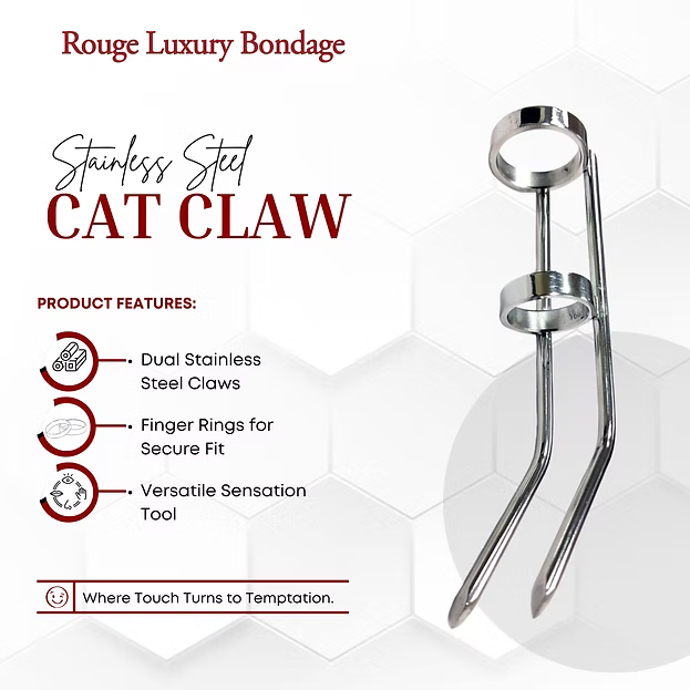 Rouge Stainless Steel cat claw