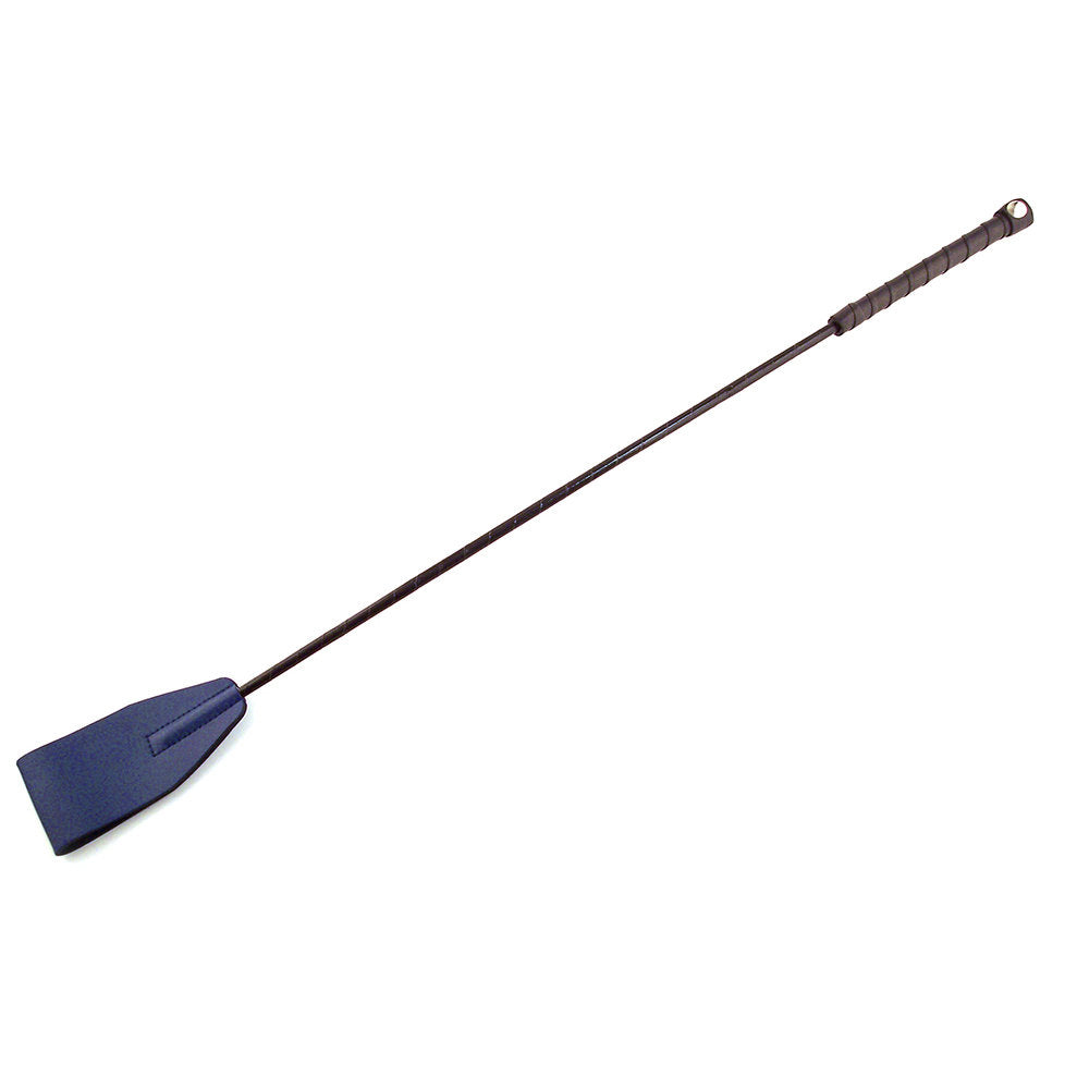 Rouge leather riding crop
