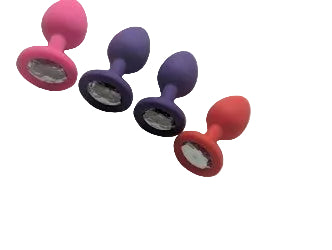 Soft diamond butt plug