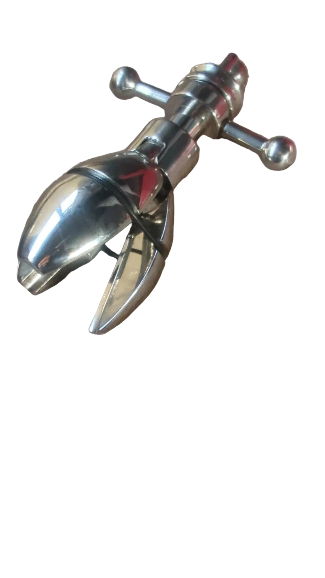 Stainless Steel Lockable Anal Plug Expander